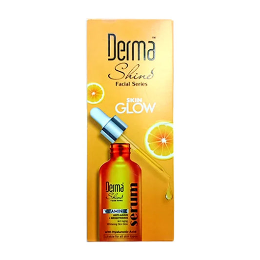 Derma Shine Skin Glow Vitamin C Facial Serum – With Hyaluronic Acid